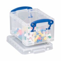 Really Useful Box 2-9/16 in. H X 3-3/8 in. W X 4-3/4 in. D Stackable Storage Box