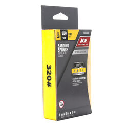 Ace 5 in. L X 3 in. W X 1 in. T 320 Grit Super Fine Block Sanding Sponge