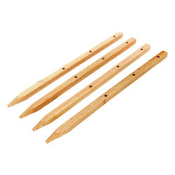 Madison Mill 24 in. H X 0.9 in. W Oak Landscaping Stakes 4 pk
