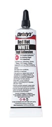 Christys Red Hot White Adhesive and Sealant For PVC/Vinyl 1.5 oz