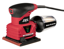 Skil 2 amps 120 V Corded 1/4 Sheet Palm Sander Bare Tool 14000 opm