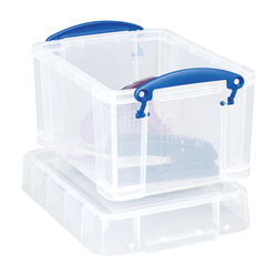 Really Useful Box 9-5/8 in. H X 7-1/16 in. W X 6-1/4 in. D Stackable Storage Box