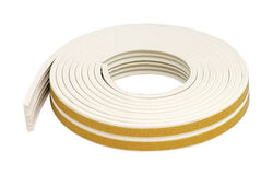 M-D Building Products White Rubber Weather Stripping Tape For Doors and Windows 17 ft. L X 3/8 in.