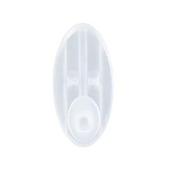 Command Caddy Hook Frost White Plastic Bathroom Hook