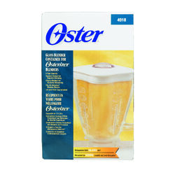 Oster Boroclass White Aluminum/Glass Blender 5 cups