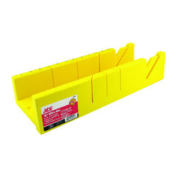 Ace 16 in. L X 4 in. W Plastic Mitre Box Yellow 1 pc