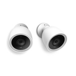Nest Cam IQ Plug-in Outdoor White Wi-Fi Security Camera