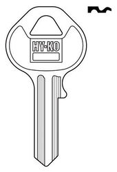 Hy-Ko Traditional Key Automotive Key Blank Single For For Master Lock