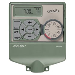 Orbit Easy Dial Programmable 6 Sprinkler Timer