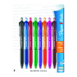 Papermate Inkjoy 300RT Assorted Retractable Ball Point Pen 8 pk