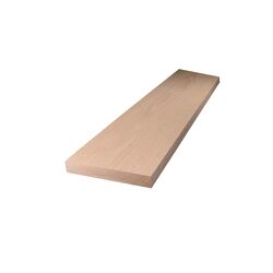 Alexandria Moulding 6 in. W X 4 ft. L X 1 in. T Oak Board