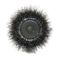 Forney 3 in. D X 1/4 in. S Coarse Steel Crimped Wire Cup Brush 6000 rpm 1 pc