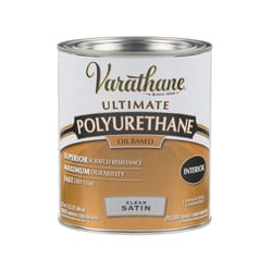 Varathane Satin Clear Oil-Based Polyurethane 1 qt
