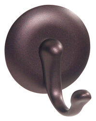 InterDesign Bronze Brown Metal Medium Hook 2 pk