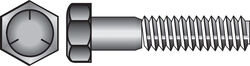 Hillman 1/4 in. D X 1-3/4 in. L Heat Treated Zinc Steel Hex Head Cap Screw 100 pk