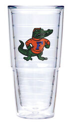 Tervis Collegiate 24 oz Florida Gators Albert Clear BPA Free Tumbler