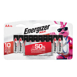 Energizer MAX AA Alkaline Batteries 16 pk Carded