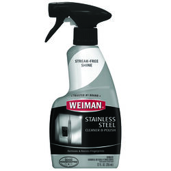 Weiman Floral Scent Stainless Steel Cleaner & Polish 12 oz Liquid