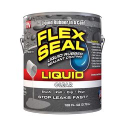 FLEX SEAL Family of Products FLEX SEAL Clear Liquid Rubber Sealant Coating 1 gal