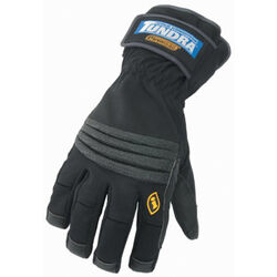 Ironclad Tundra XX-Large Synthetic Leather, TPR Ski Black Gloves
