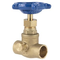 BK Products ProLine 1/2 in. Sweat T X 1/2 in. S Sweat Stop and Waste Valve