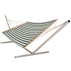 Castaway 55 in. W X 82 in. L 2 person Multi-color Quilted Hammock