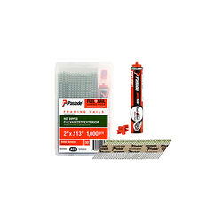 Paslode 3 in. Angled Strip Fuel and Nail Kit 30 deg Ring Shank 1000 pk