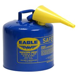 Eagle Steel Safety Gas Can 5 gal