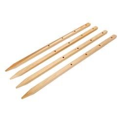 Madison Mill 36 in. H X 0.9 in. W Oak Landscaping Stakes 4 pk