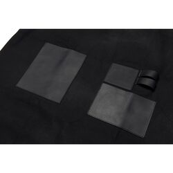 Traeger Black Canvas/Leather Solid Apron
