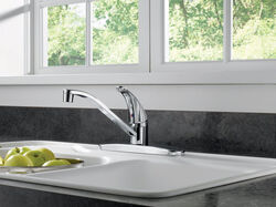 Peerless Core One Handle Chrome Kitchen Faucet