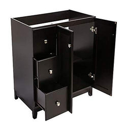 Design House Shorewood Single Dark Espresso Vanity Cabinet 36 in. W X 21 in. D X 33 in. H
