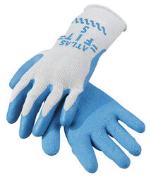Atlas Showa Atlas Fit Unisex Indoor/Outdoor Coated Work Gloves Blue/Gray XL 1 pair