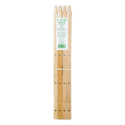 Madison Mill 24 in. H X 0.9 in. W Oak Landscaping Stakes 4 pk