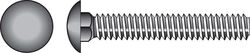 Hillman 5/16 in. P X 5 in. L Zinc-Plated Steel Carriage Bolt 50 pk