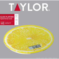 Taylor Assorted Digital Kitchen Scale 11 lb