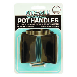 TOPS Plastic Replacement Pot Handles Black