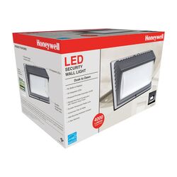 Honeywell Dusk to Dawn Hardwired LED Gray Security Wall Light