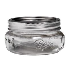 Ball Collection Elite Wide Mouth Canning Jar 8 oz 4 pk