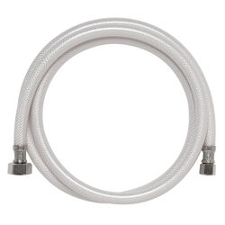 Ace 3/8 in. Compression T X 1/2 in. D FIP 60 in. PVC Supply Line