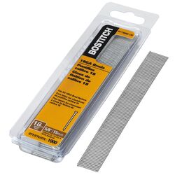 Bostitch 5/8 in. 18 Ga. Straight Strip Brad Nails Smooth Shank 3000 pk