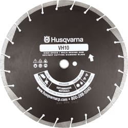 Husqvarna 14 in. D X 1 in. S VH10 Diamond Segmented Rim Circular Saw Blade 24 teeth 1 pk