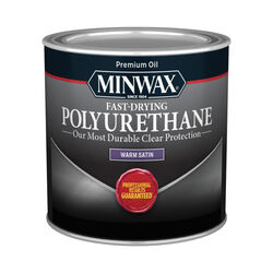 Minwax Satin Clear Fast-Drying Polyurethane 0.5 pt