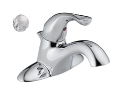 Delta Classic Chrome Single Handle Lavatory Pop-Up Faucet 4 in.