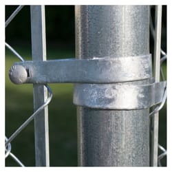 YardGard 4.72 in. L Steel Chain Link Band Brace 1 pk