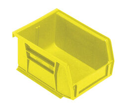 Quantum Storage 4-1/8 in. W X 2-13/16 in. H Tool Storage Bin Polypropylene 1 Yellow