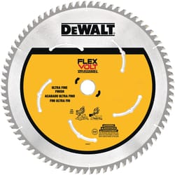 DeWalt Flexvolt 12 in. D X 1 in. S Carbide Tipped Steel Circular Saw Blade 60 teeth 1 pk