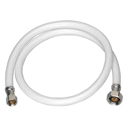 Ace 3/8 in. Compression T X 1/2 in. D FIP 48 in. PVC Supply Line