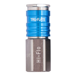 Tru-Flate Aluminum Coupler 1/4 in. Female 1 1 pc