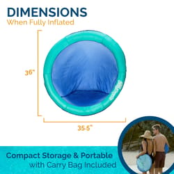 Swimways Assorted Fabric/Mesh Inflatable Spring Float Floating Pool Mat